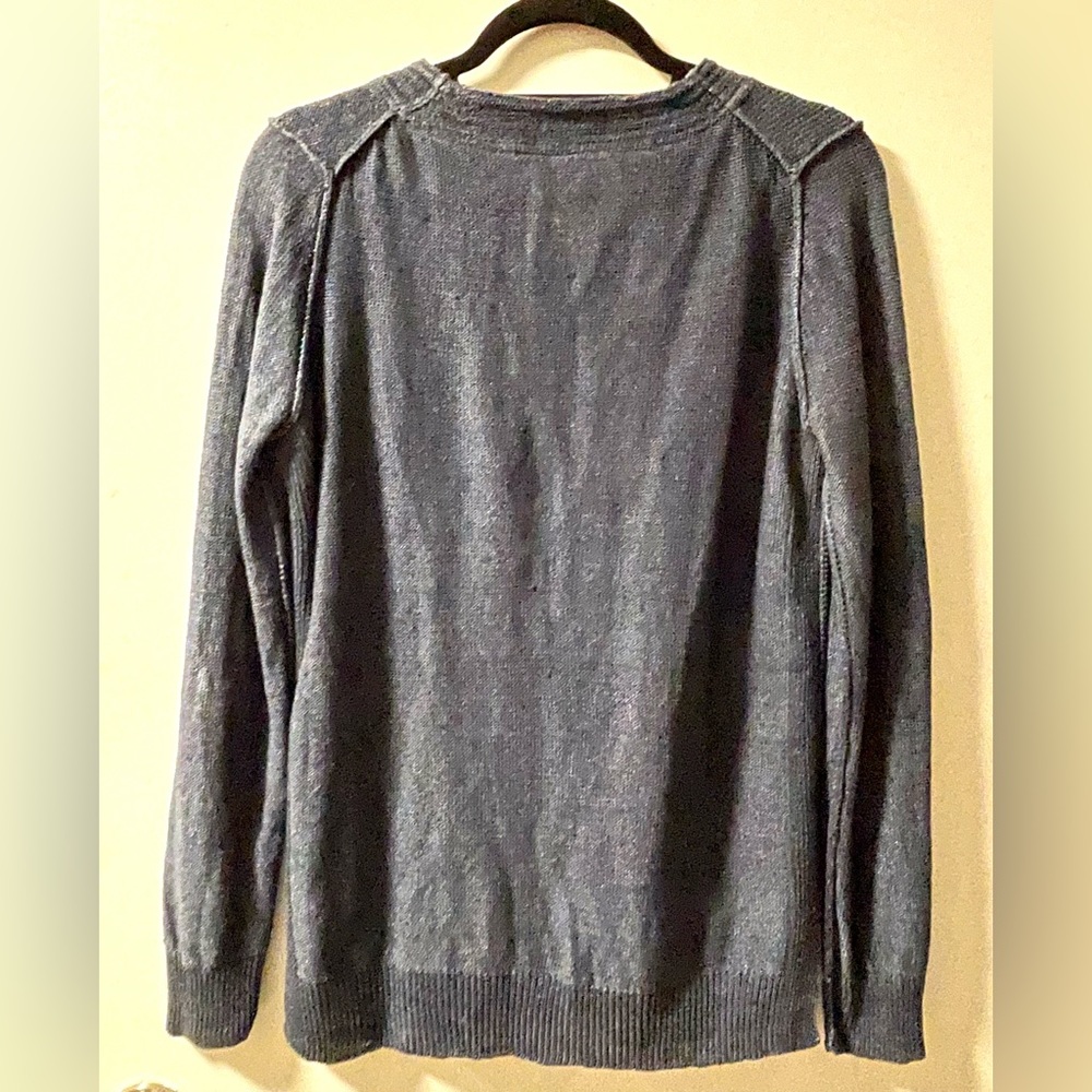 Tori Burch Blue Sweater - Picture 3 of 7